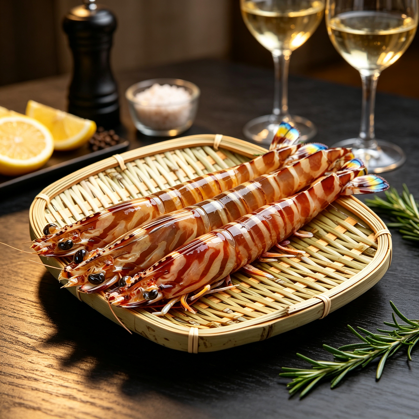 Extra Large Deep Sea Tiger Prawns (Banded Prawns) 350g