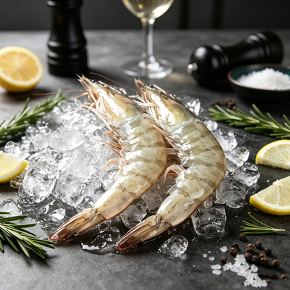 Frozen Large Size Ecuadorian Pacific White Shrimp 500g