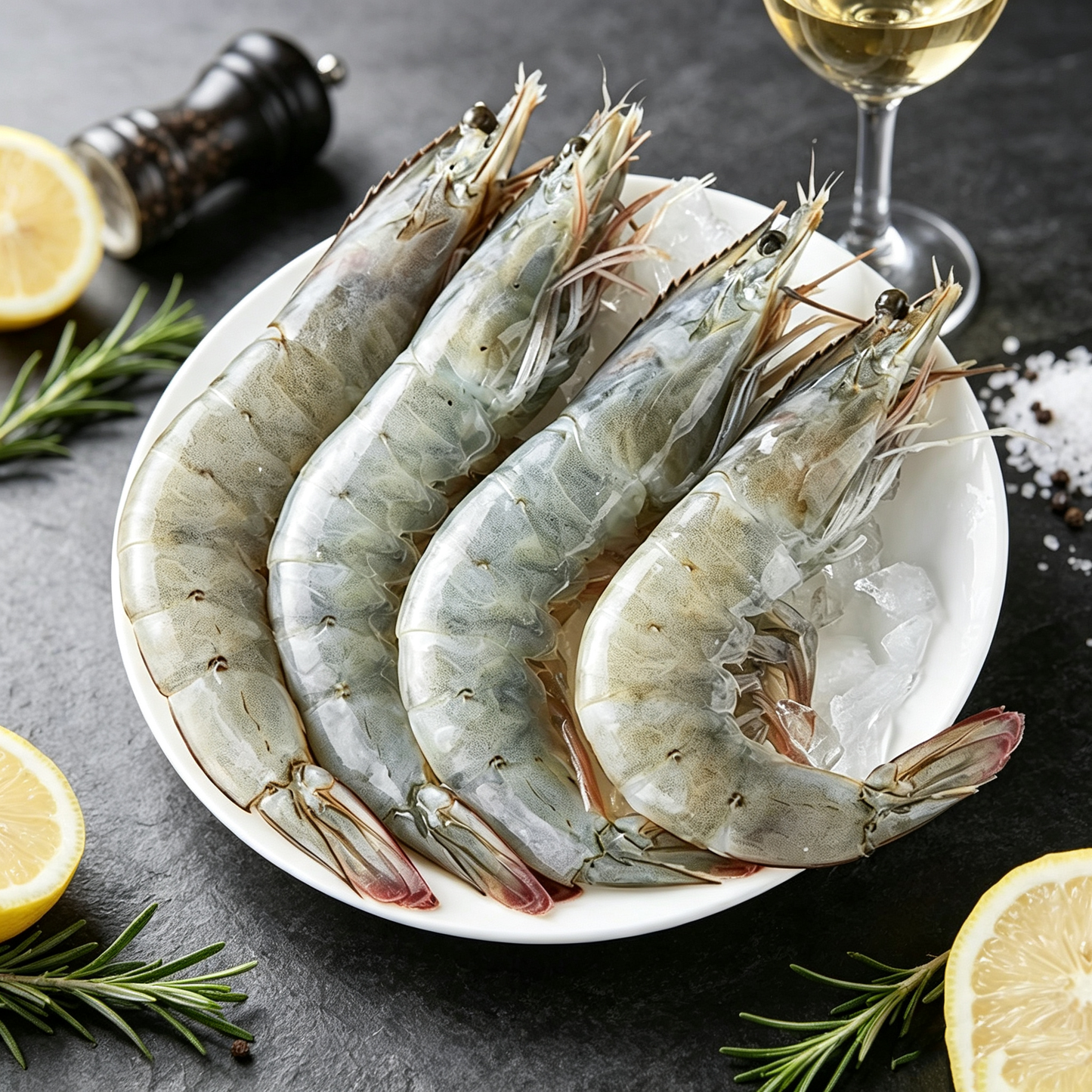Frozen Large Size Ecuadorian Pacific White Shrimp 500g