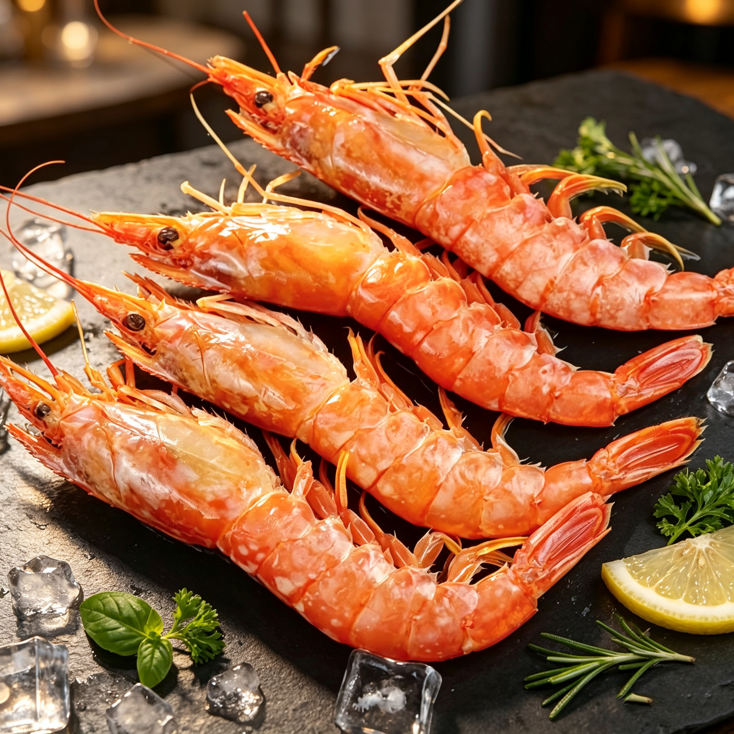 Size L1 Wild Argentine Deep Sea Red Shrimp 2kg Pack